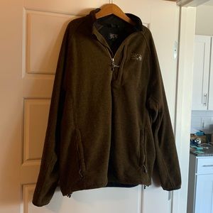 💸Mountain Hardwear brown zip up. Size large